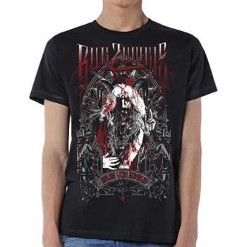 Image of Rob Zombie - Krampas Zombie Unisex Medium T-Shirt - Black