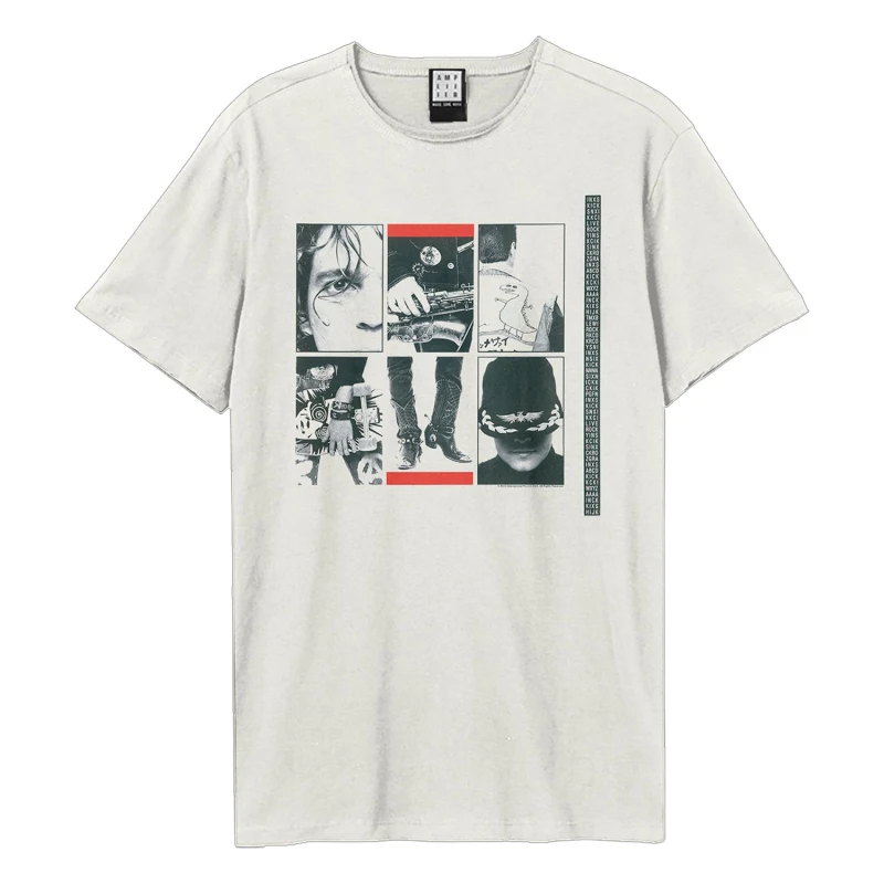 Image of Amplified Amplified Men Kick INXS T-Shirt in White Size: X-Small White XS Male 5063750772080