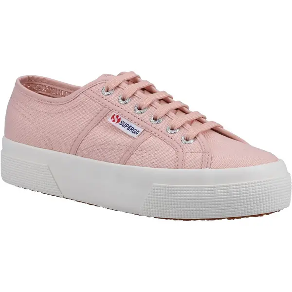 Image of Superga Womens 2740 Platform Chunky Trainers Shoes - UK 5 Pink female GDE2357PNK5