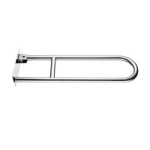 Image of Stainless Steel Hinged Chrome Grab Rail 748mm