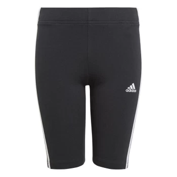 Image of adidas Girls 3-Stripes Shorts Kids - Black