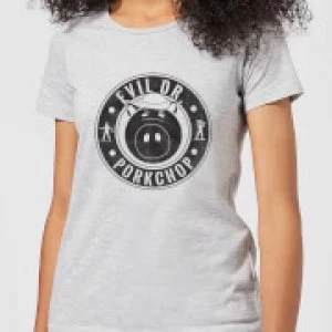 Image of Toy Story Evil Dr Porkchop Womens T-Shirt - Grey - S