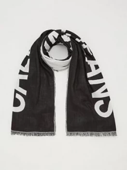 Image of Calvin Klein Jeans Supporter Scarf - Black Beauty