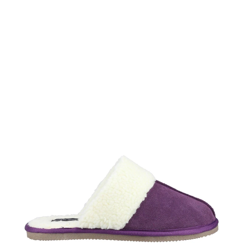 Image of Hush Puppies 'Arianna' Classic Slippers Purple