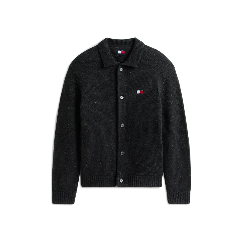 Image of Tommy Jeans TJ Badge Cardi Sn61 Black male XL