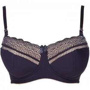 Image of Hot Milk Show Off Nursing Bra - Navy