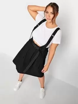 Image of Yours Utility Pinafore Black, Size 18, Women