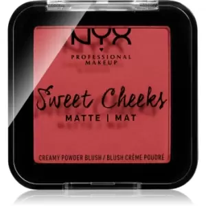 Image of NYX Professional Makeup Sweet Cheeks Blush Matte Blush Shade CITRINE ROSE 5 g