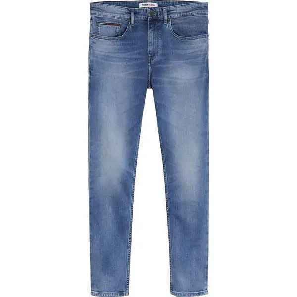 Image of Tommy Jeans Slim Tapered Austin Jeans - Wilson L. Blue 30 S