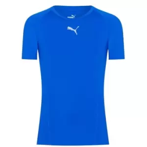 Image of Puma Short Sleeve T-Shirt - Blue