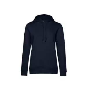 Image of B&C Womens/Ladies Organic Hoodie (XL) (Navy)
