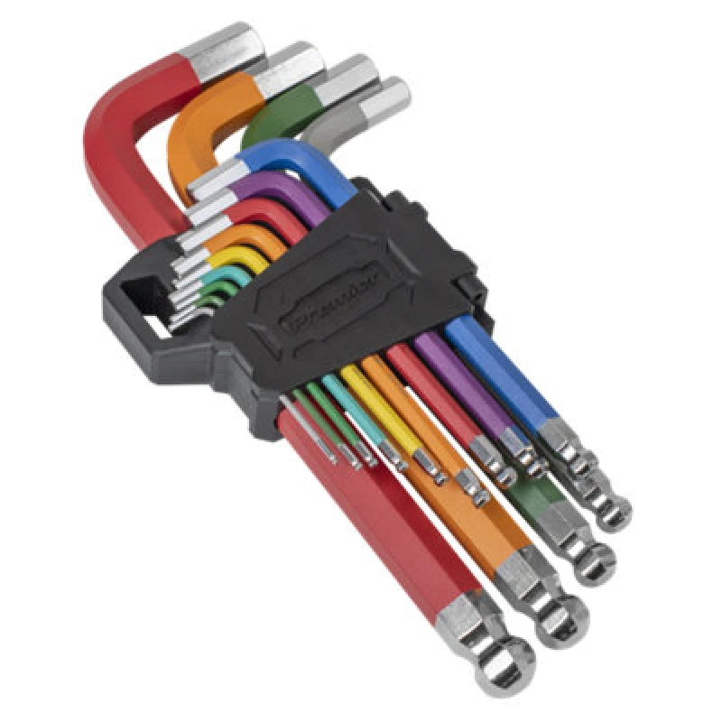 Image of Sealey AK7192 Premier Jumbo Ball-End Hex Key Set 13pc - Sealey SEAL_AK7192
