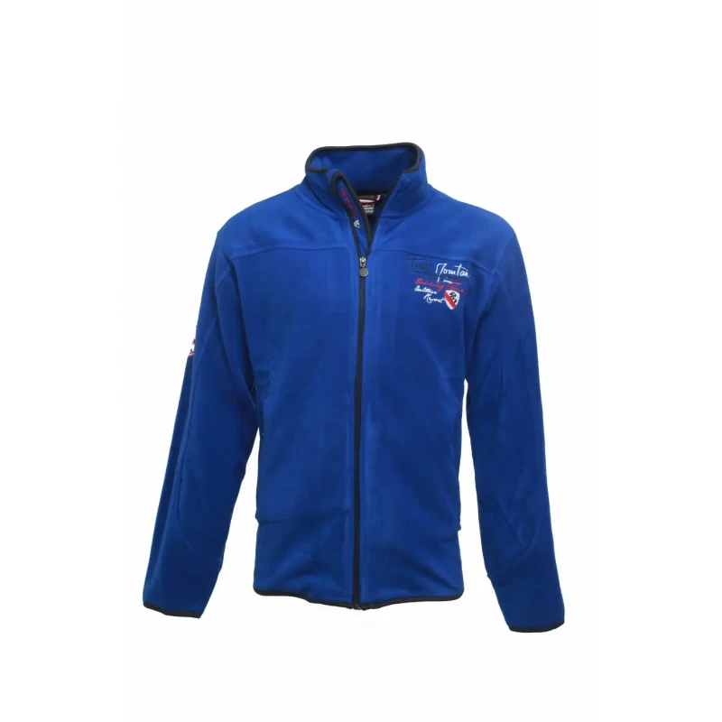 Image of Fleece jacket Peak Mountain Conac Bleu Male L