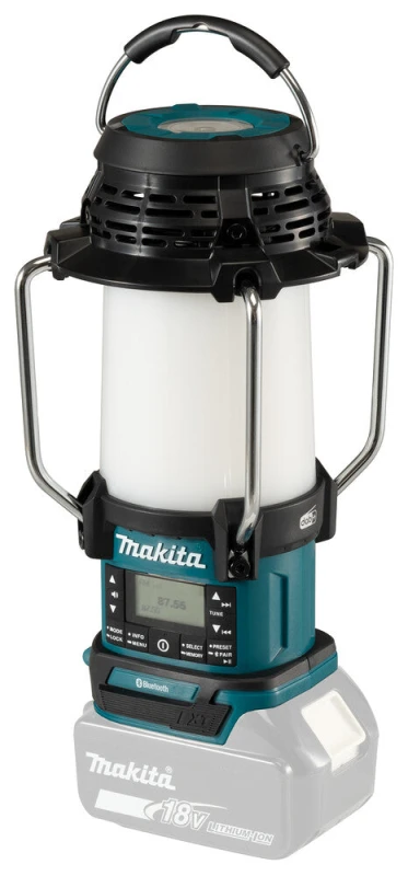Image of Makita Makita Portable Radio Analog & Digital - Black/Blue (DMR056) Batteries and Charger Not Included DMR056