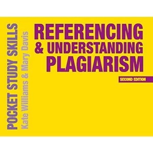 Image of Referencing and Understanding Plagiarism by Kate Williams, Mary Davis (Paperback, 2017)
