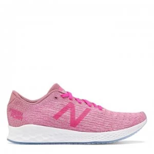 Image of New Balance Fresh Foam Zante Pursuit Ladies Running Shoes - Pink/White