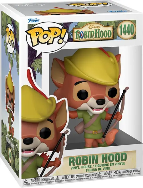 Image of Robin Hood Robin Hood vinyl figurine no. 1440 Funko Pop! multicolour