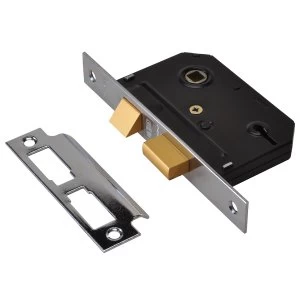 Image of Union ES-SL Essentials 3 Lever Mortice Sashlock Chrome 79mm 3" Visi