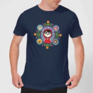 Image of Coco Remember Me Mens T-Shirt - Navy - M