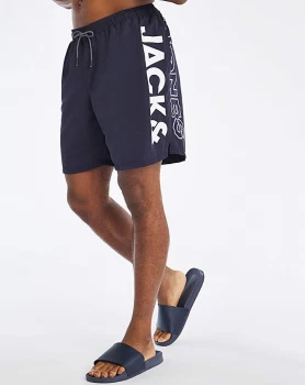 Image of Jack & Jones Bali Logo Swim Shorts