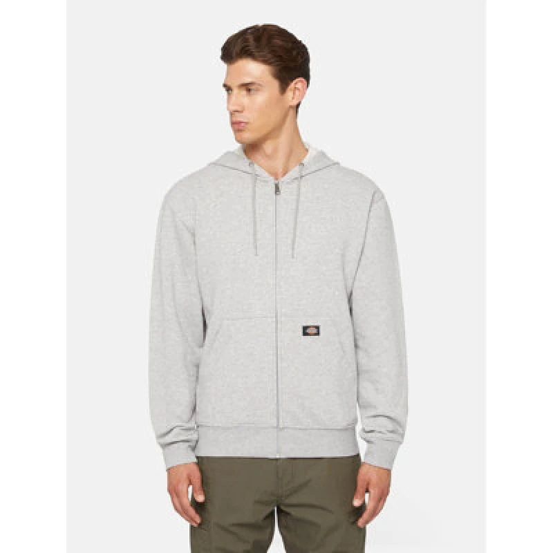 Image of Dickies Everyday Fleece Zip Hoodie - Grey Grey Med
