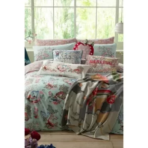 Image of Cath Kidston Painted Kingdom Reversible Duvet Set