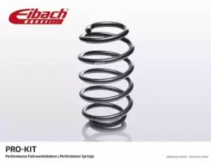 Image of EIBACH Coil spring F11-15-001-02-HA Suspension spring,Springs VW,AUDI,SEAT,Golf IV Schragheck (1J1),Golf IV Variant (1J5),Bora Limousine (1J2)