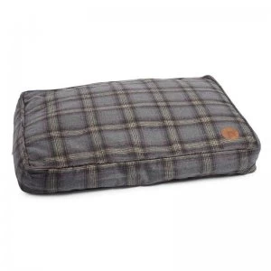 Image of Petface Grey Tweed Gusset Dog Mattress