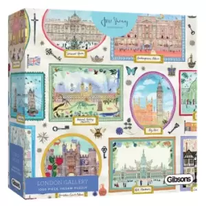 Image of Gibsons London Gallery 1000 Piece Jigsaw Puzzle