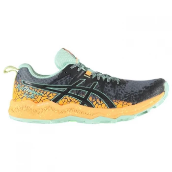 Image of Asics Gel Fujitrabuco Lite Ladies Running Shoes - Grey/Orange