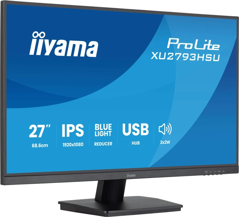 Image of iiyama iiyama ProLite XU2793HSU-B7 computer monitor 68.6cm (27") 1920 x 1080 pixels Full HD LED Black XU2793HSU-B7