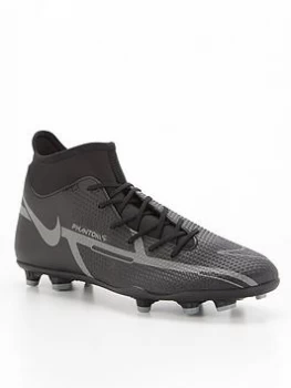 Image of Nike Mens Phantom GT Club Dynamic Fit Firm Ground Football Boot - Black, Size 8, Men