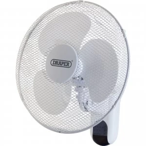 Image of Draper Remote Controlled Wall Mounted Fan 16"