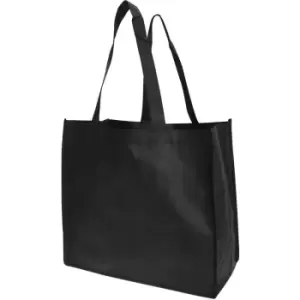 Image of Shugon Lyon Non-Woven Shopper Bag - 23 Litres (One Size) (Black) - Black