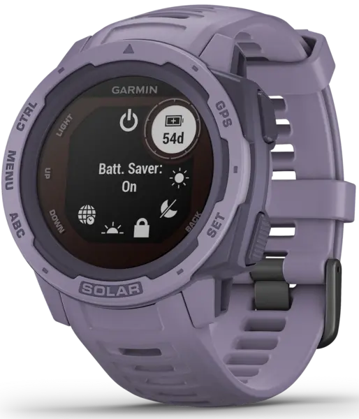 Image of Garmin Watch Instinct Solar Orchid D - Black GMN-253