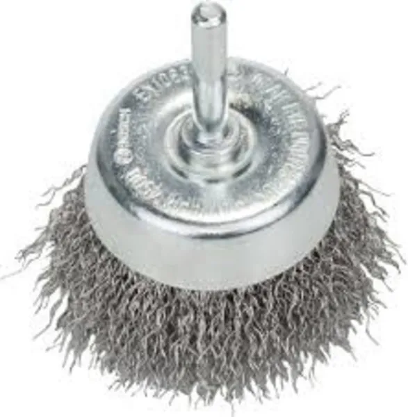 Image of Bosch 0.3mm Crimped Inox Steel Wire Brush 2608622118 Diameter: 60mm