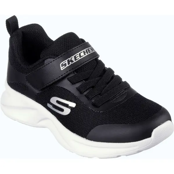 Image of Skechers Boys Dynamatic Pull On Strap Stretch Trainers UK Size 13 (EU 32)