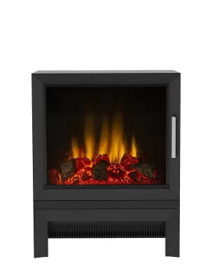 Image of Be Modern Qube 49697 Freestanding Electric Fireplace