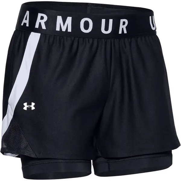 Image of Under Armour 2in1 Shorts Ladies Performance Shorts 8 (XS) Black 34206203310