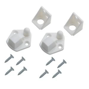 Image of BQ White Peg Catch Pack of 2