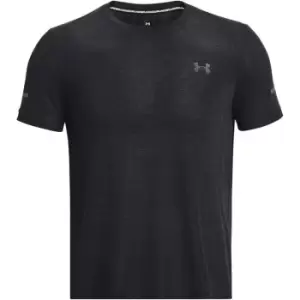 Image of Under Armour Seamless Stride Ss - Black