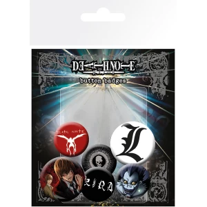 Image of Death Note Mix Badge Pack