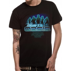 Image of Ready Player One - Oasis Mens XX-Large T-Shirt - Black