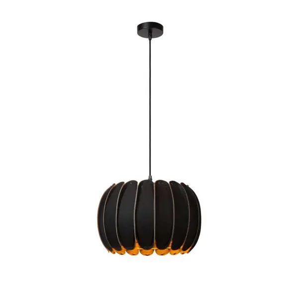 Image of Lucide Lucide Spencer Ceiling Pendant Light - Black