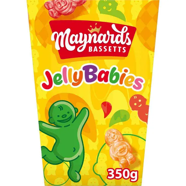 Image of Cadbury Gifts Direct Maynards Bassetts Jelly Babies Carton (350g) 4303198