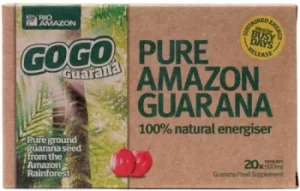 Image of Rio Amazon GOGO Guarana Pure Amazon Guarana 60 x 500mg Vegicaps