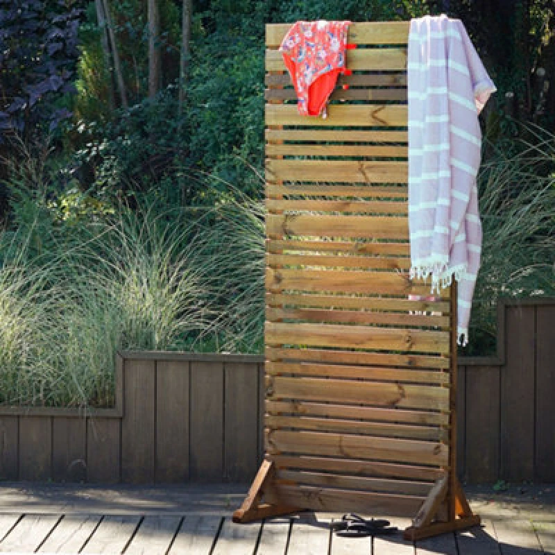 Image of Cerland Lign Z Outdoor Wooden Privacy Screen 1.8M