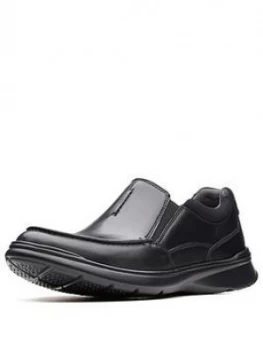 Image of Clarks Cotrell Free Loafer Shoes - Black, Size 7, Men