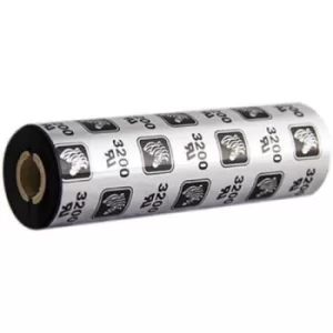 Image of Zebra 03200GS11007 Original Wax/Resin Printer Ribbon 3200 (110mm x 74m)