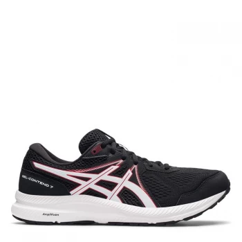 Image of Asics Gel Contend 7 Running Shoes Mens - Black/Red